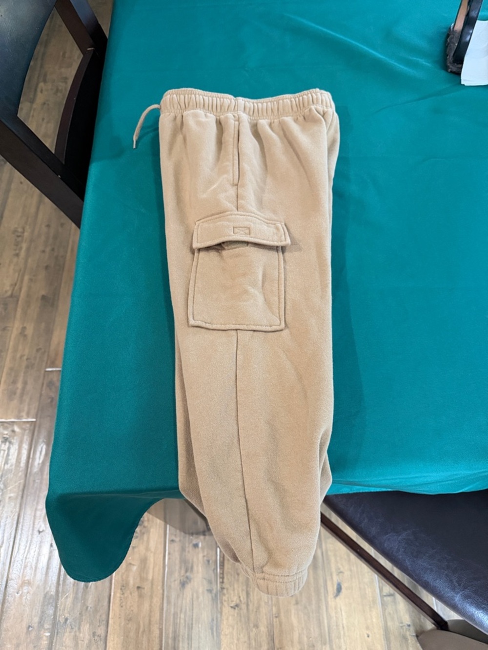 GAP Youth Boys Tan Cargo Fleece Joggers